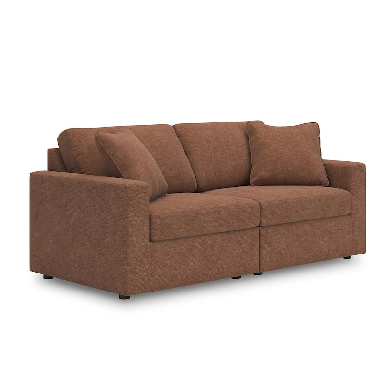 Signature Design by Ashley Modmax 2-Piece Loveseat - 76" W x 37" D x 36" H