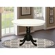 preview thumbnail 4 of 14, 42- Inch Hartland Kitchen Table -Solid Wood Dining Table (Finish Option) HLT-LBK-TP
