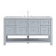 preview thumbnail 45 of 56, James Martin Vanities Breckenridge 60" Single Vanity, Serenity Blue