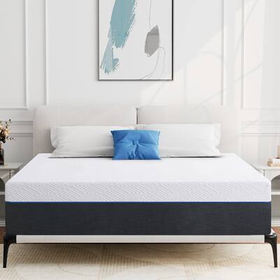 Crduf Mattress 8" Size Gel Memory Foam Mattress with More Comfortable