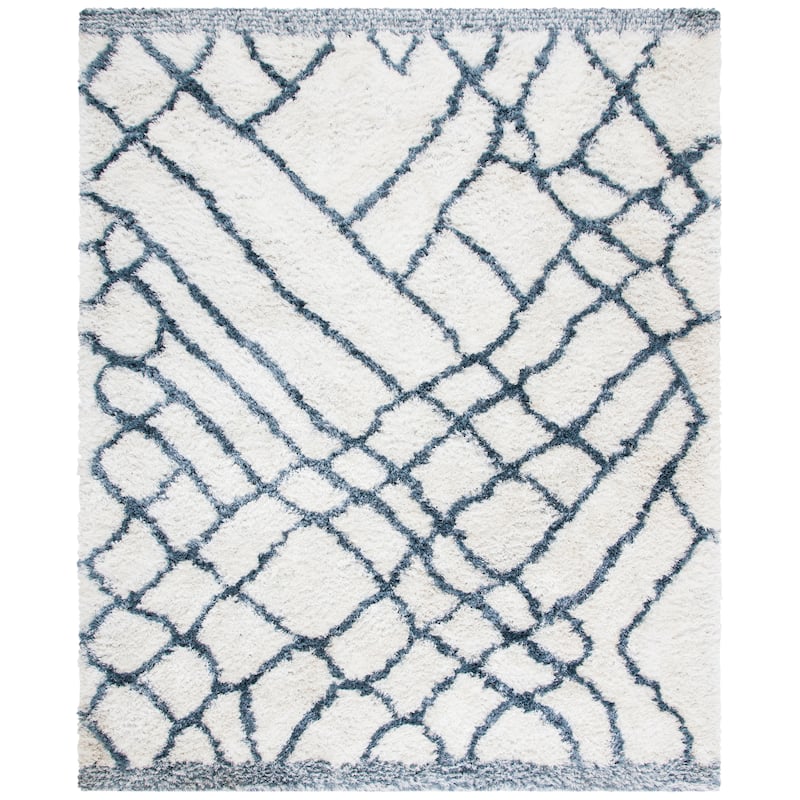 SAFAVIEH Handmade Toronto Shag Yajaira Polyester Rug