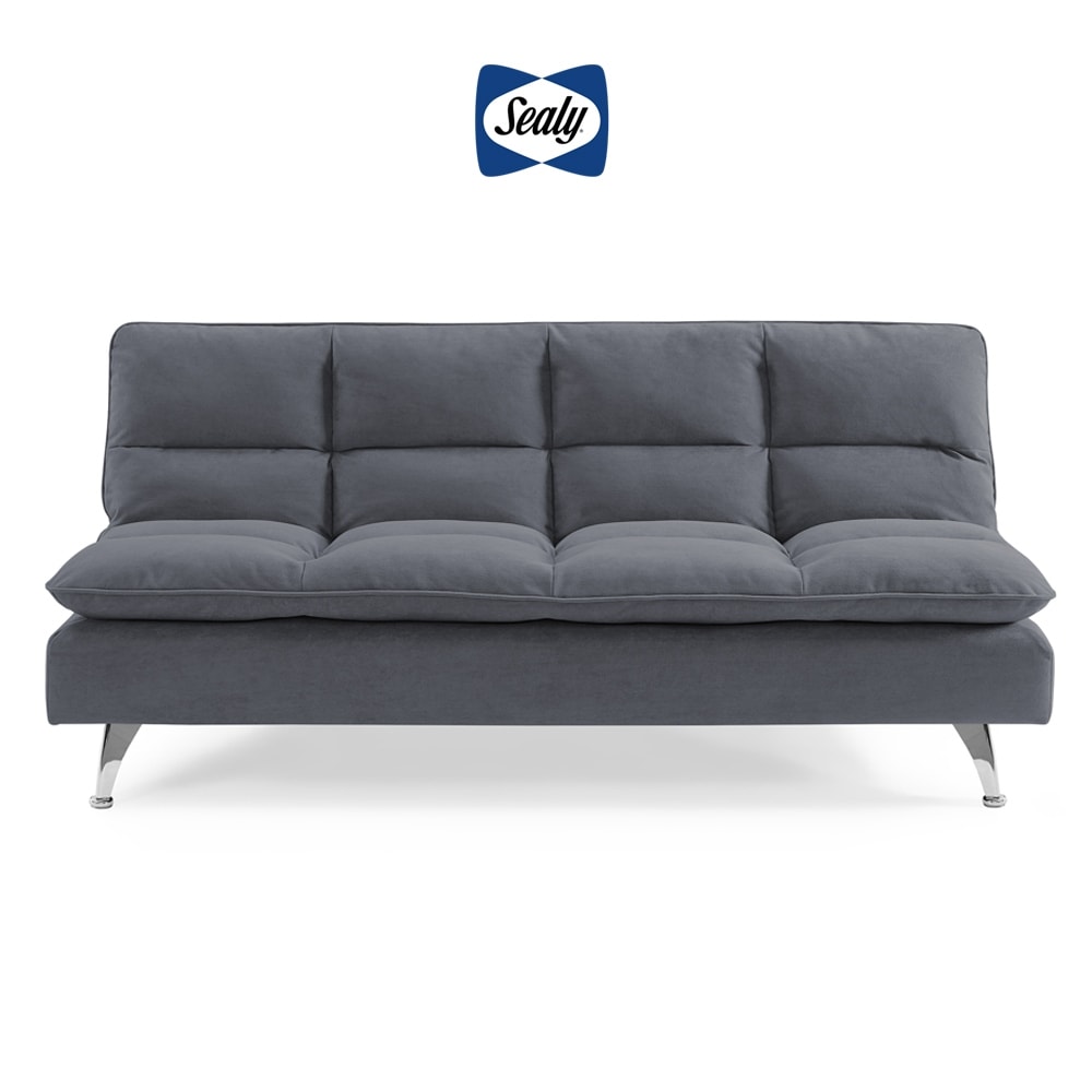 Santa Cruz Convertible in Dark Sky Blue by Sealy Sofa Convertibles