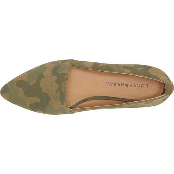 lucky brand camo flats