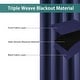 preview thumbnail 17 of 52, Wall Room Divider Screens Sound Proof Wide Blackout Curtain, 1 Panel