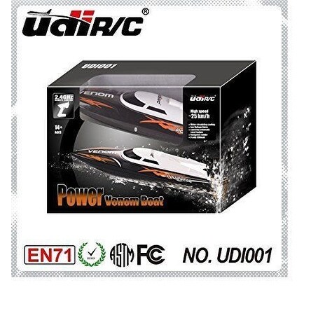 udirc 2.4 ghz high speed remote control electric boat