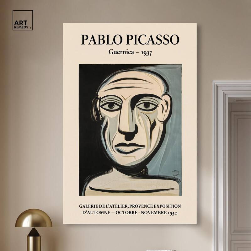 Face of Guernica Canvas by Art Remedy, Gallery Wrapped