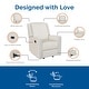 preview thumbnail 28 of 38, Avenue Greene Haisley Rocker Recliner Chair, Pocket Coil Seating
