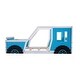 preview thumbnail 5 of 16, Twin Size Classic Car-Shaped Bed,Platform Bed with Wheels and Headboard and Footboard