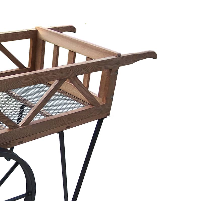 Flower Garden Wagon