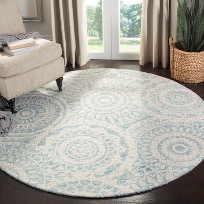SAFAVIEH, Handmade Abstract Jordanka Modern Wool Rug