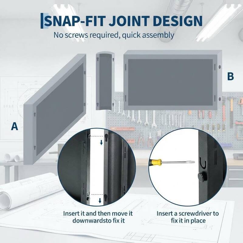 Square Metal Planter Box, Open Base Design
