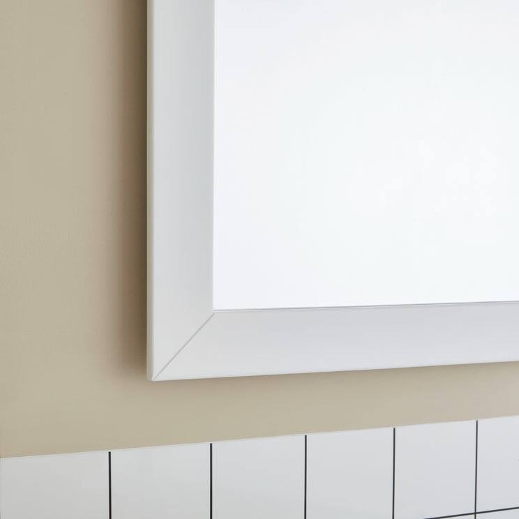 Vanity Art 42 Inch Single Sink Bathroom Vanity Set 5 Dove-Tailed Drawers 1 Cabinets 1 Shelf, Soft-Closing Doors with Free Mirror