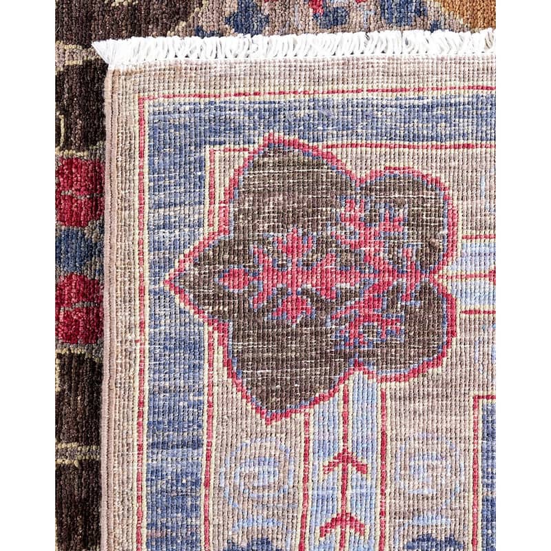 Overdyed, One-of-a-Kind Hand-Knotted Area Rug - Beige - 5' 0" x 7' 7"