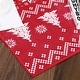 preview thumbnail 8 of 22, Garvee Christmas Area Rug Snowflake and Xmas Tree Pattern Rug