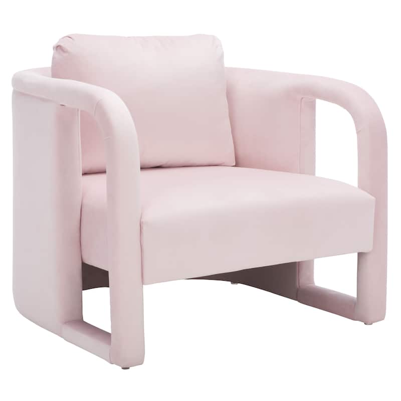 SAFAVIEH Leonie Accent Chair - 29" W x 31" D x 25" H - 29"W x 31"D x 25"H