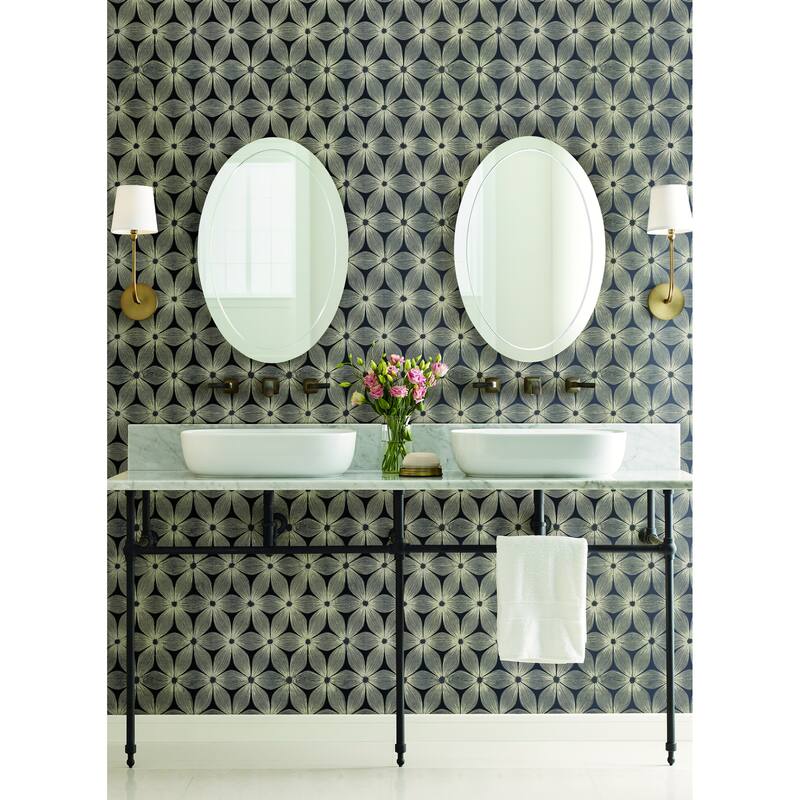 Sall, Everlasting Wallpaper, 21 in x 33 ft = 57.7 sq ft, Wallpaper Roll