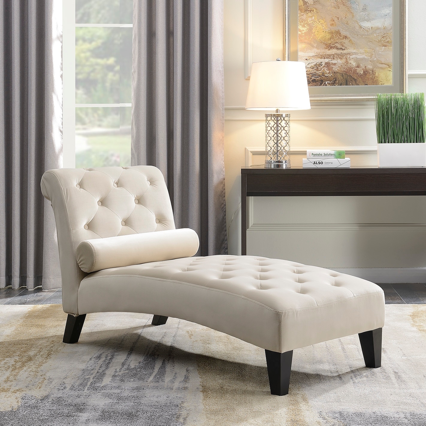 Shop Belleze Chaise Lounge Leisure Chair Rest Sofa Couch Lumber