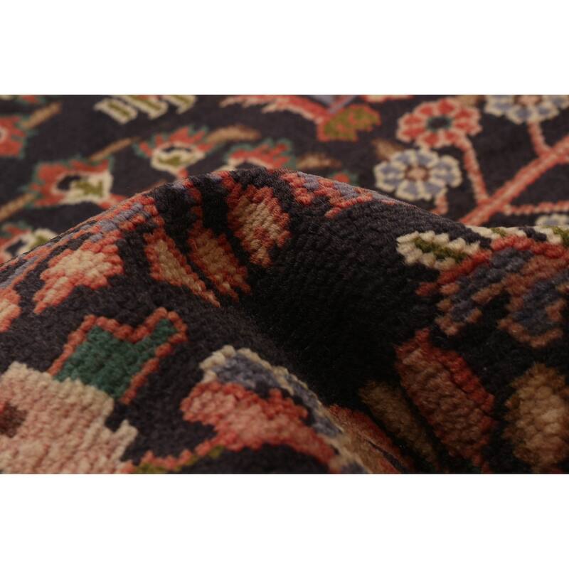 ECARPETGALLERY Hand-knotted Andelz Navy Wool Rug - 3'4 x 10'2