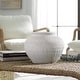preview thumbnail 5 of 4, Uttermost Floreana Round White Vase
