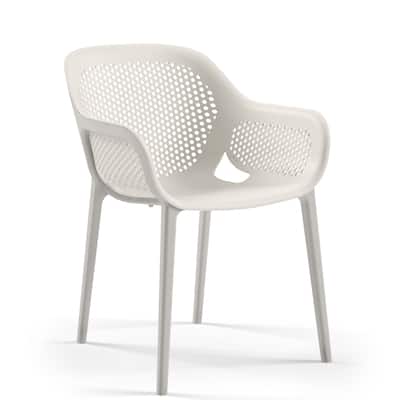 Omax Decor Atra Patio Dining Side Chair (Set of 2) - N/A