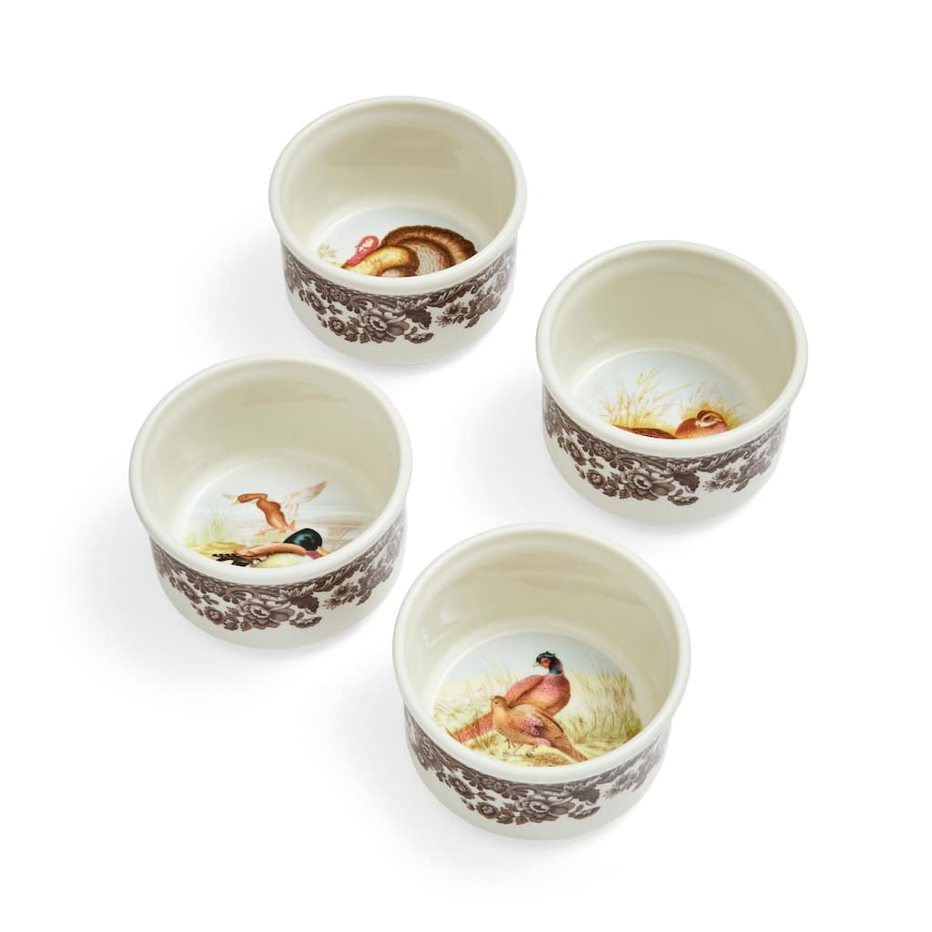 Spode Woodland Set of 4 Ramekins