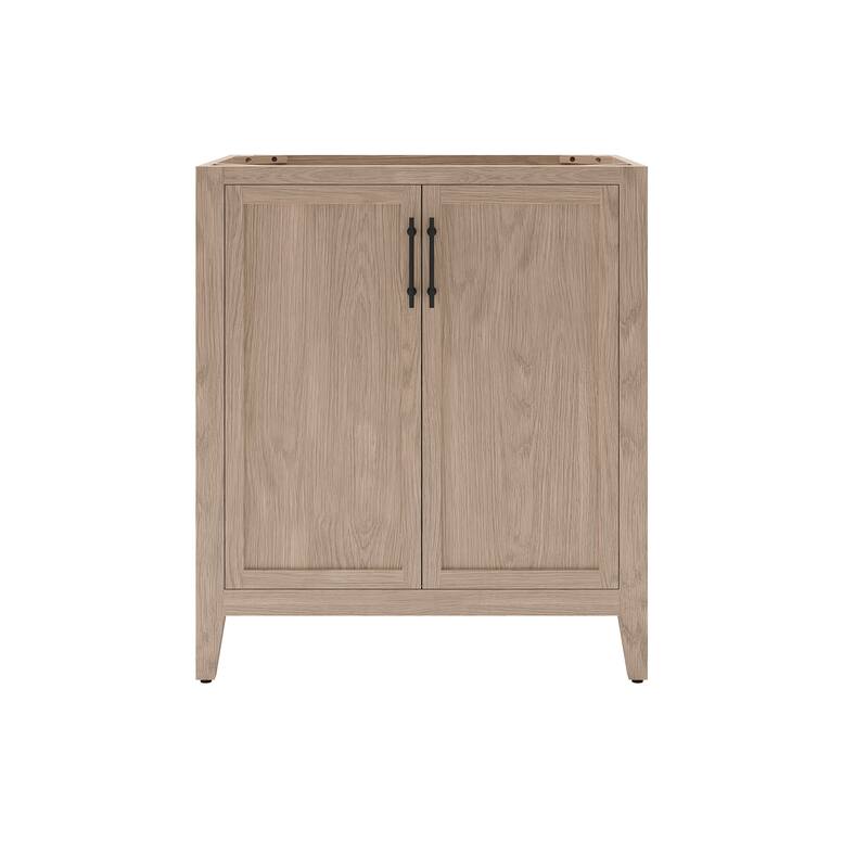 Fresca FCB4230 Silas 30" Single Free Standing Vanity Cabinet Only - Vanilla Oak - Oak Finish