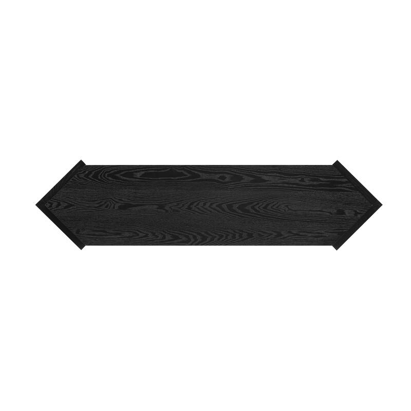 Console Table with Open buttom Shelf
