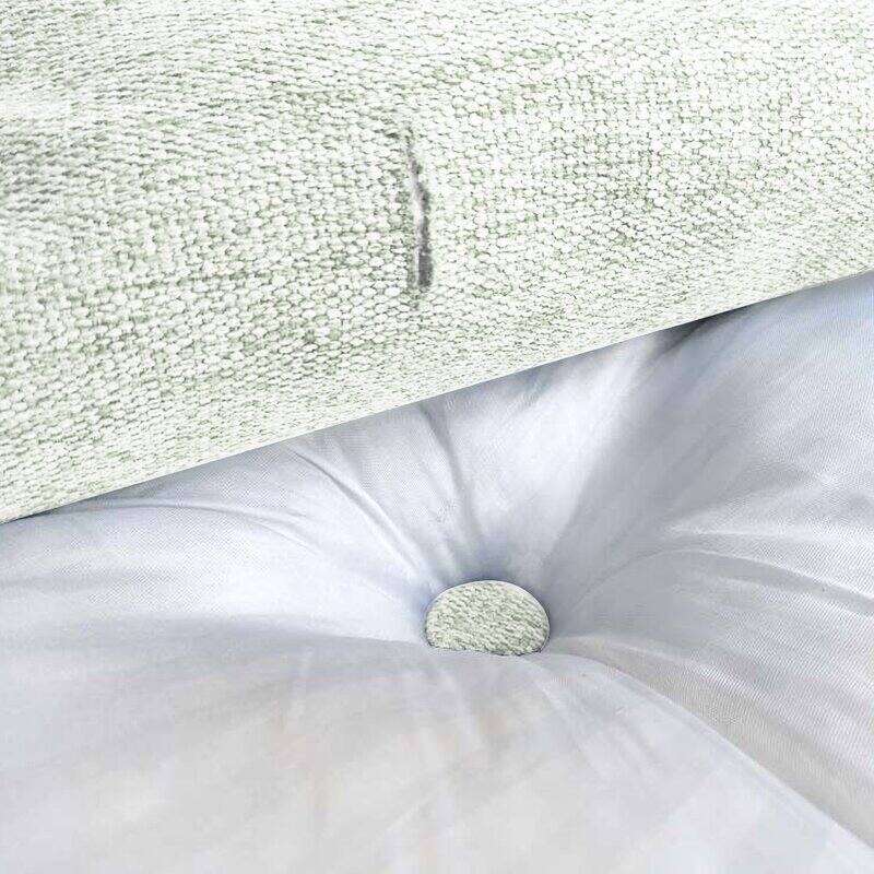 WOWMAX Headboard Wedge Reading Pillow Back Support Linen