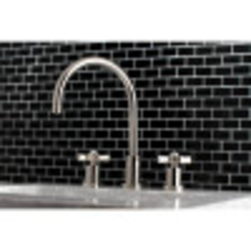 Kingston Brass Millennium 8 in. Widespread Bathroom Faucet in Polished Nickel