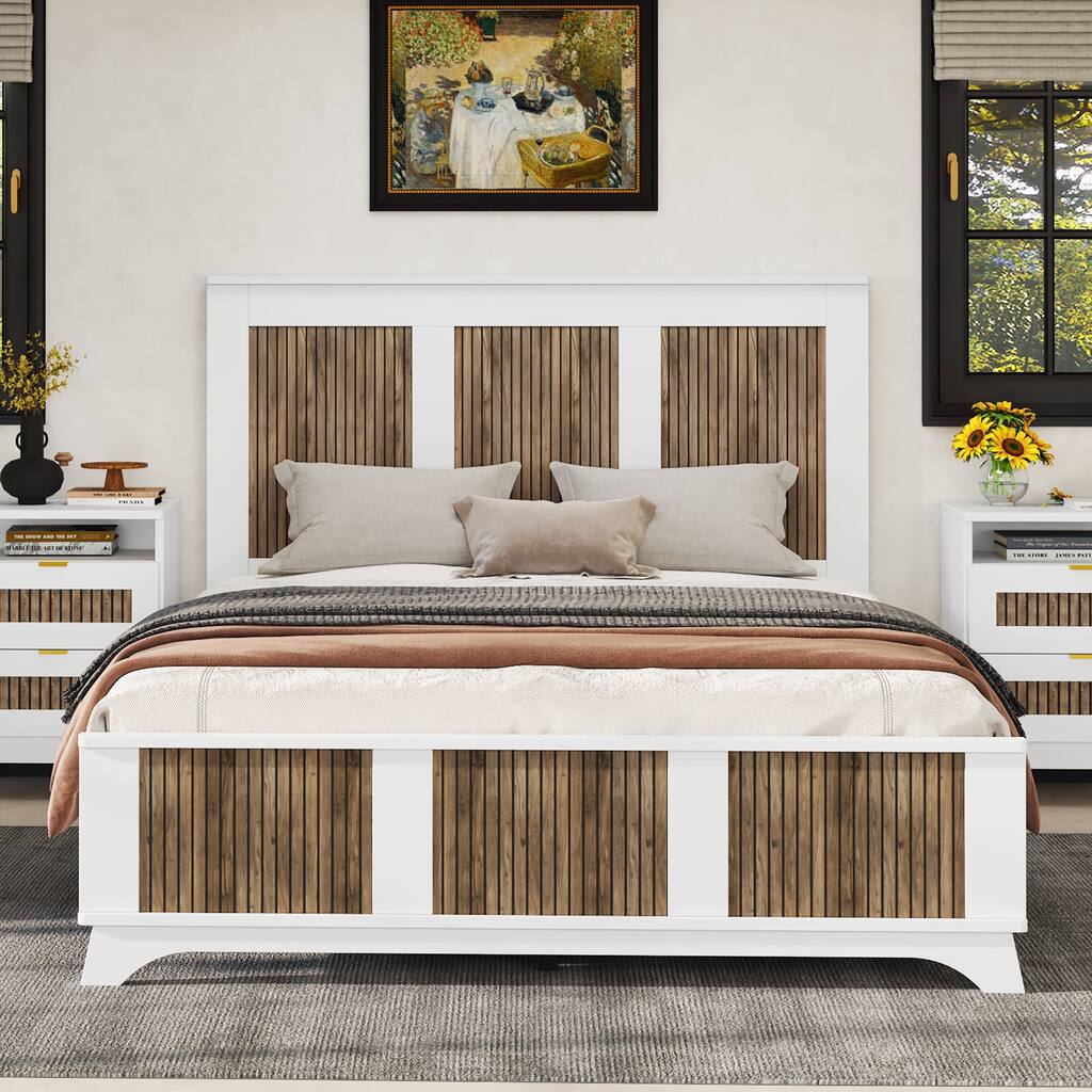 Farmhouse Platform Bed
