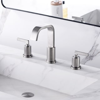 Luxier Raiden 8 in. Widespread 2-Handle Bathroom Faucet with Drain ...