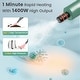 preview thumbnail 19 of 18, Costway 1400W Multipurpose Handheld Steam Cleaner Steam Mop with 14 - See details