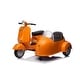 preview thumbnail 1 of 43, Vespa Scooter Adventure: Storage Space and Dual Seats for Siblings Orange