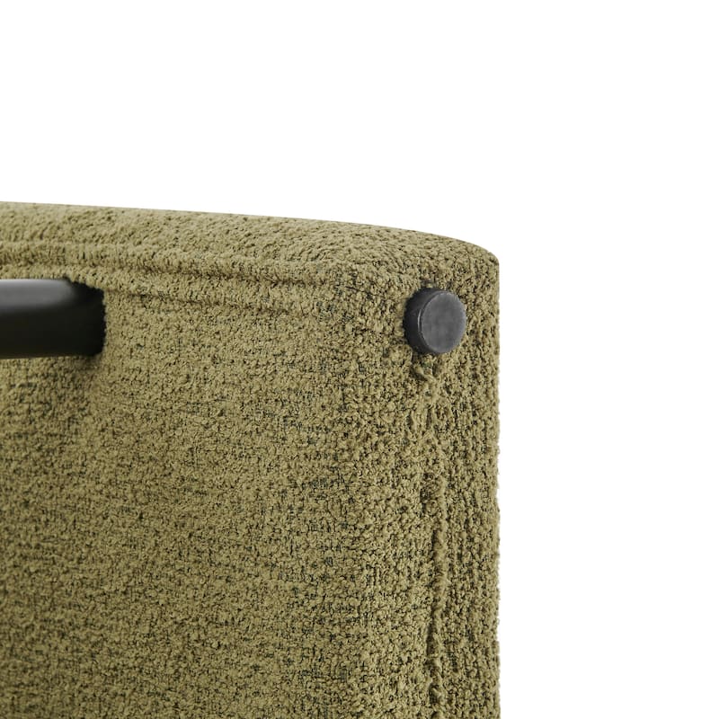 NPD Furniture Jovanka Boucle Fabric Counter Stool