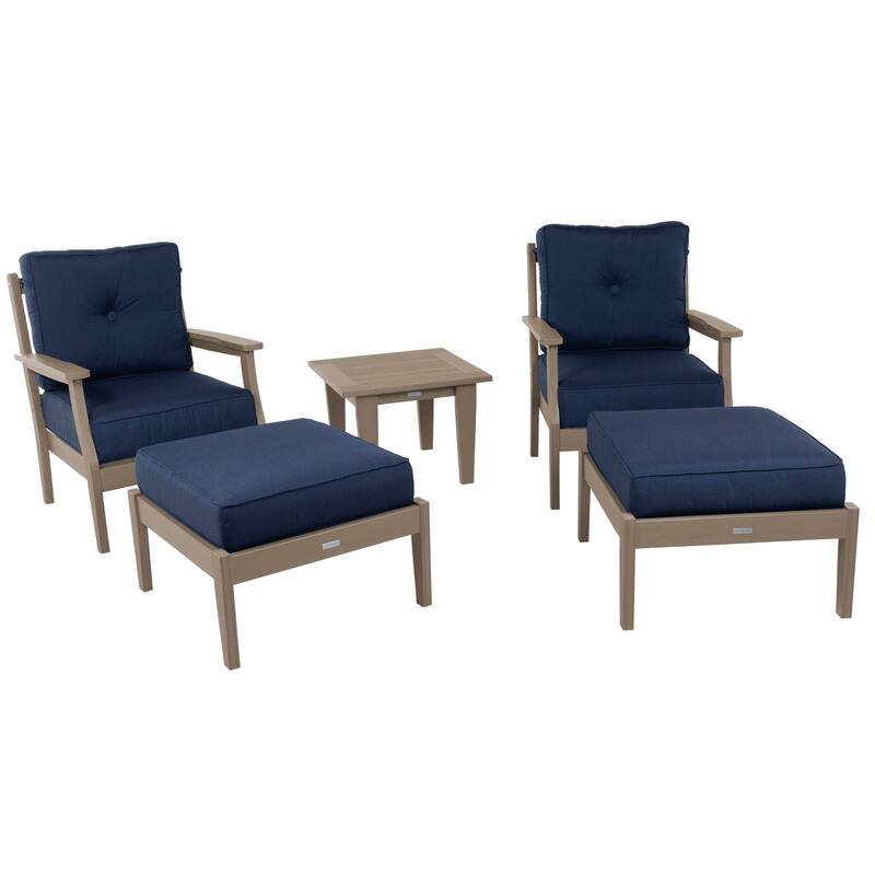 HIGHWOOD Lehigh 5-Piece Deep Seating Set - Spectrum Indigo