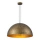 preview thumbnail 128 of 200, Industrial Oversized Metal Dome Pendant Light - Modern Farmhouse