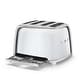 preview thumbnail 3 of 1, SMEG 4x4 Slot Toaster TSF03 - Black
