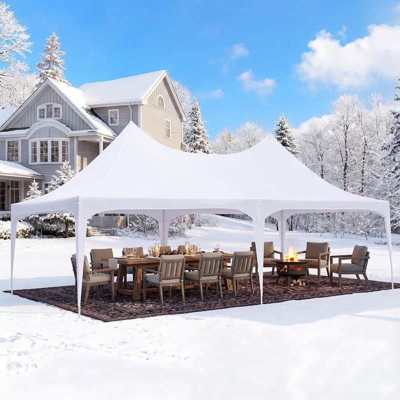 Outdoor Solarium Sunroom,Patio Hardtop Gazebo,All-Season Aluminum Patio Gazebo with with Sliding Doors and Screens