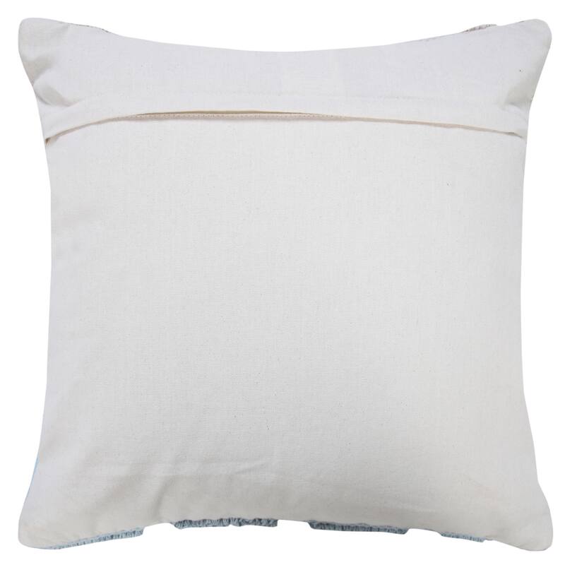 Sevita Contemporary Textured Diamond Cotton Throw Pillow
