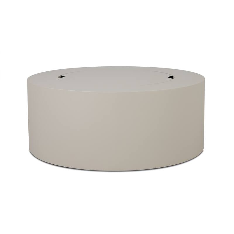 Aegean 36" Round LP Fire Table w/NG Conversion kit by Real Flame