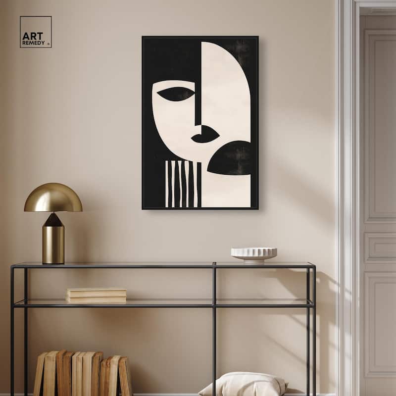 The Mask III Canvas by Art Remedy