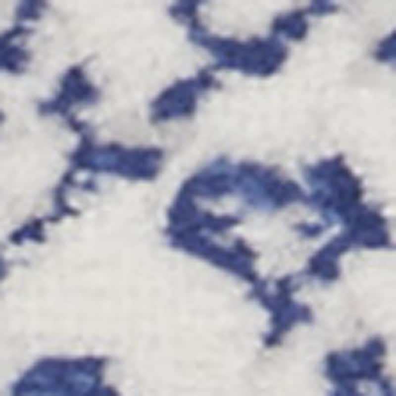 Caco Power Loomed Distressed Geometric Abstract Modern Stain Resistant Area Rug By HomeRoots - 72' X '24' X '0.39