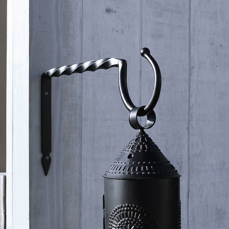 Achla Designs Wrought Iron Twisted Jumbo Bracket