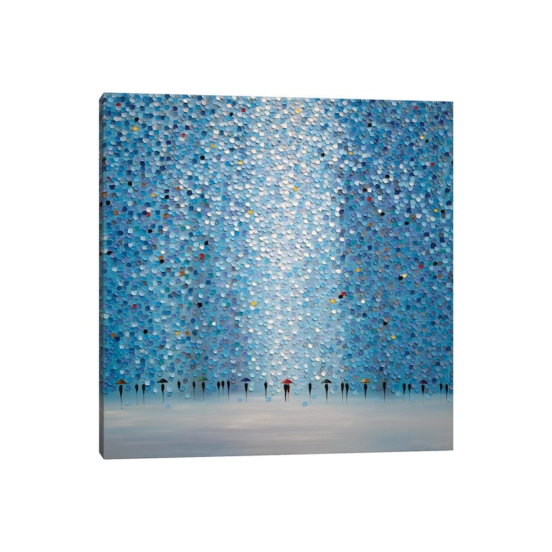 iCanvas "8 Umbrellas" by Ekaterina Ermilkina Canvas Print
