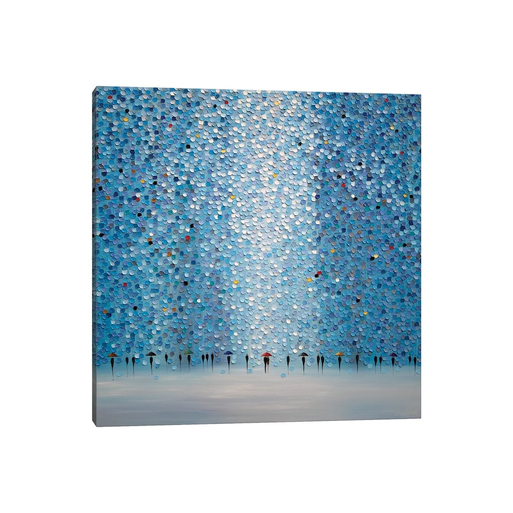 iCanvas "8 Umbrellas" by Ekaterina Ermilkina Canvas Print