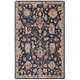preview thumbnail 5 of 13, SAFAVIEH Handmade Blossom Cemre French Country Floral Wool Rug 3' x 5' - Dark Grey/Sage