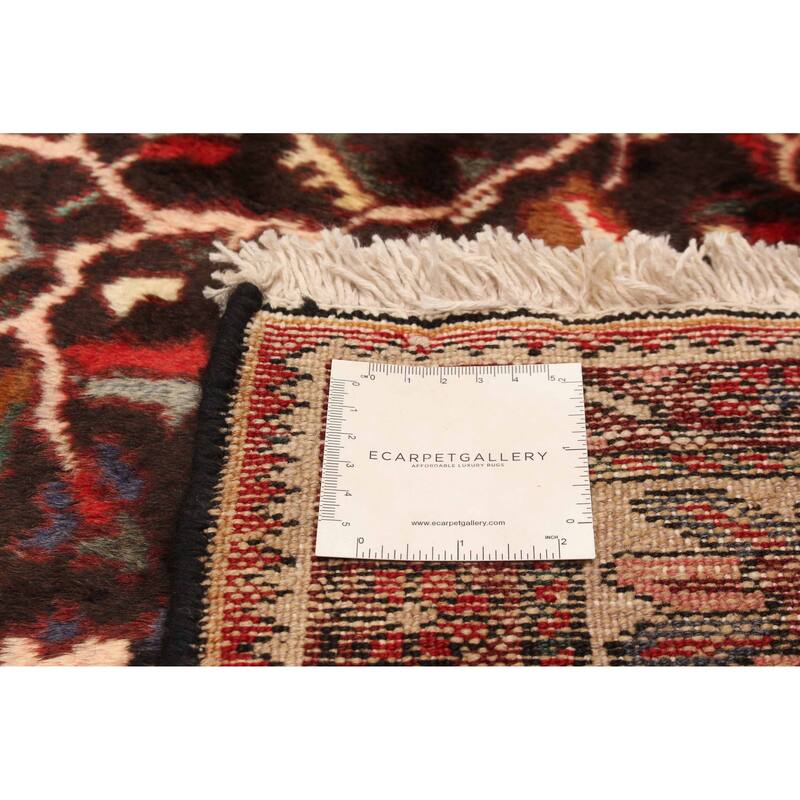 ECARPETGALLERY Hand-knotted Kayseri Vintage Black Wool Rug - 5'1 x 8'4
