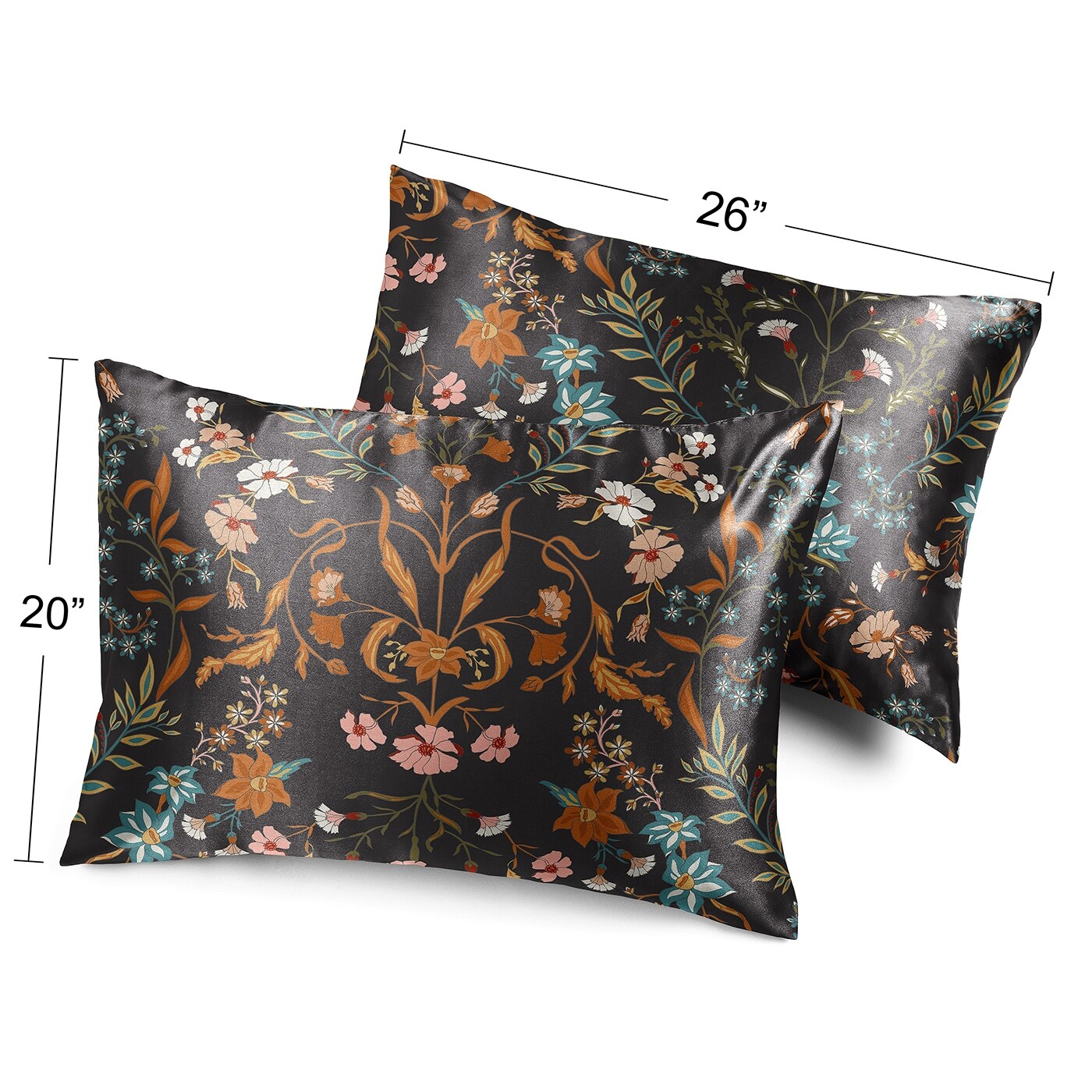 Vintage floral sale pillowcases
