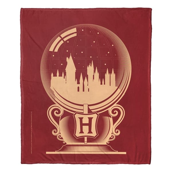 slide 2 of 5, Warner Brothers Harry Potter Snowglobe Silk Touch Throw Blanket