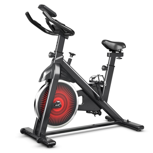 SuperFit Indoor Cycling Stationary Bike Silent Belt Drive
